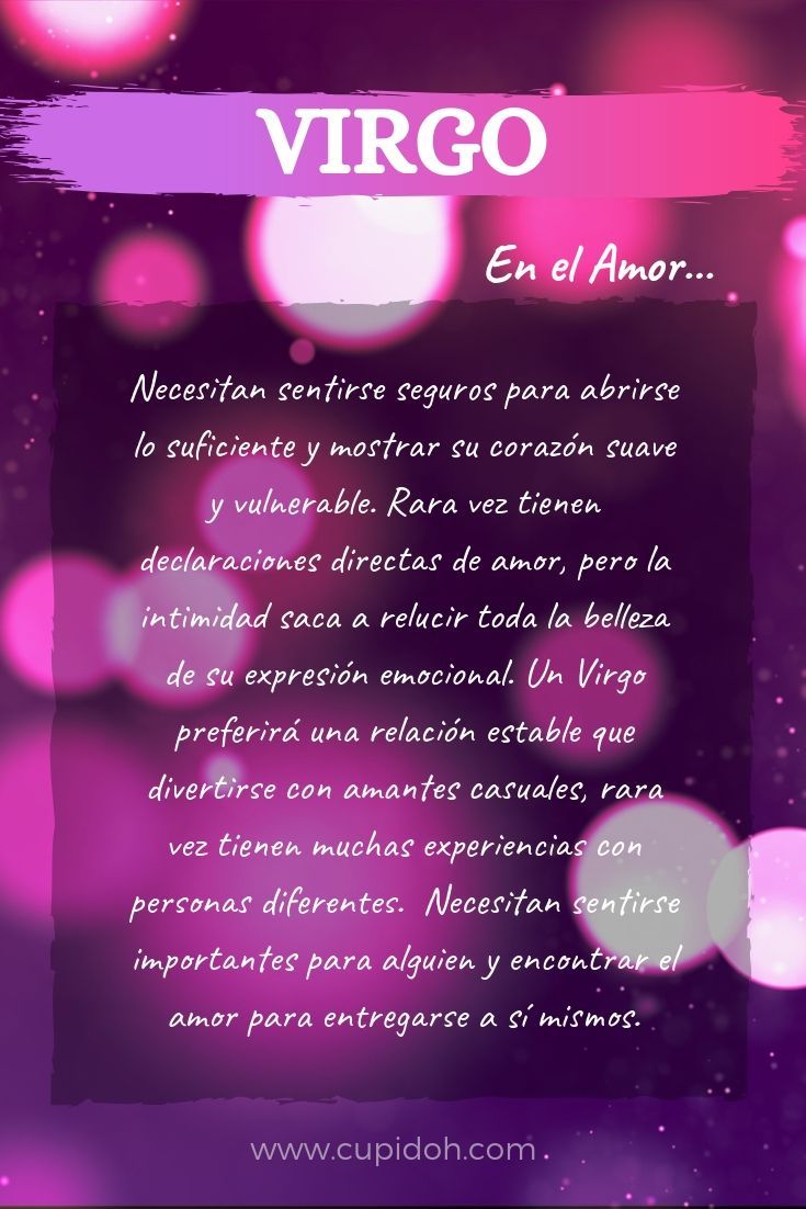 Virgo en el amor