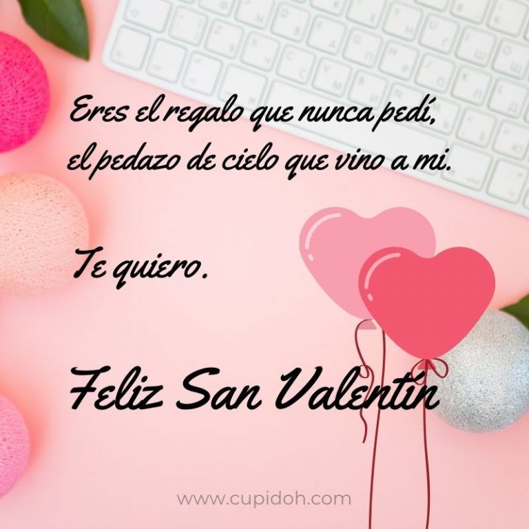 dedicatoria para san valentín