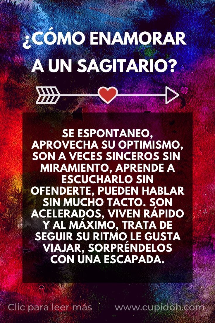 como enamorar a un sagitario