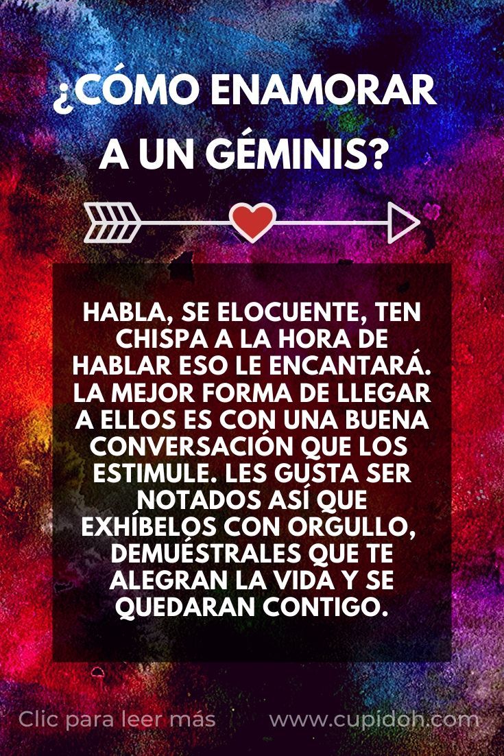 ¿Cómo conquistar a los signos de Aire? 2 como enamorar a un géminis