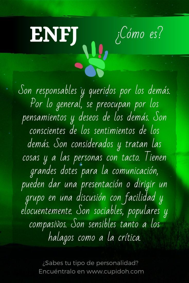 enfj personalidad