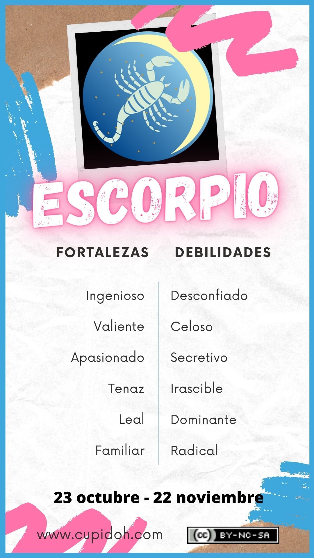 signo del zodiaco escórpio