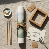 Idea de regalo fácil y personal: Pintar por números personalizado